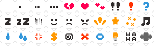 Emote spritesheet