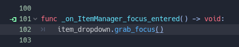 grab focus example